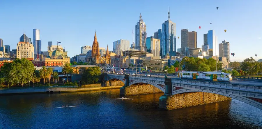 Melbourne skyline